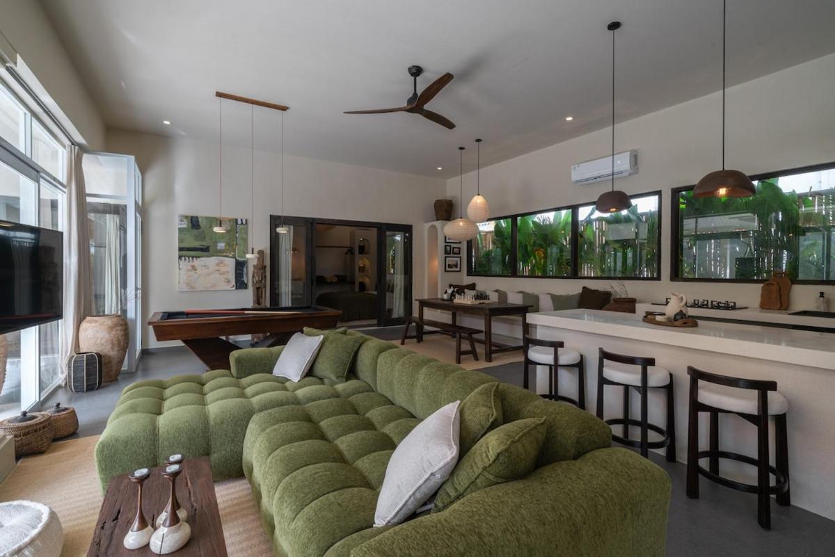 The Jungle - Luxurious & Tropical Concept - 3Br - Central Canggu Luaran gambar