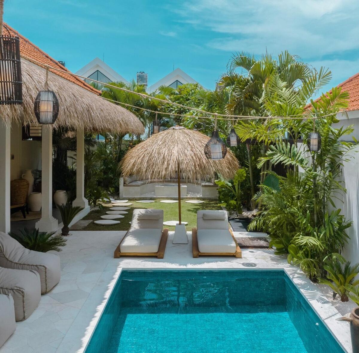 The Jungle - Luxurious & Tropical Concept - 3Br - Central Canggu Luaran gambar